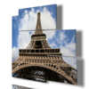 quadro con stampe Parigi vista dai piedi della Torre Eiffel