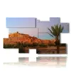 tableau avec photos du maroc - version: 10 pannelli 186x105cm