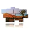 tableau avec photos du maroc - version: 9 pannelli 187x108cm