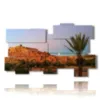 tableau avec photos du maroc - version: 11 pannelli 193x115cm