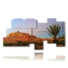 tableau avec photos du maroc - version: 10 pannelli 207x106cm