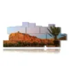 painting with photos of morocco - version: 17 pannelli 282x112cm
