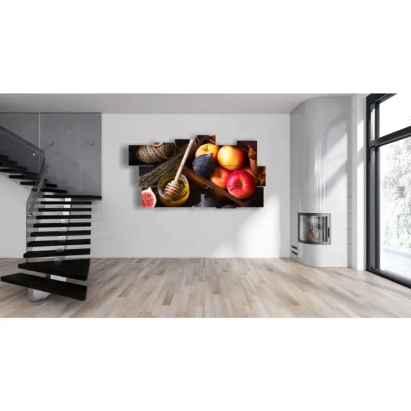 Stillleben-Gemälde mit Obst