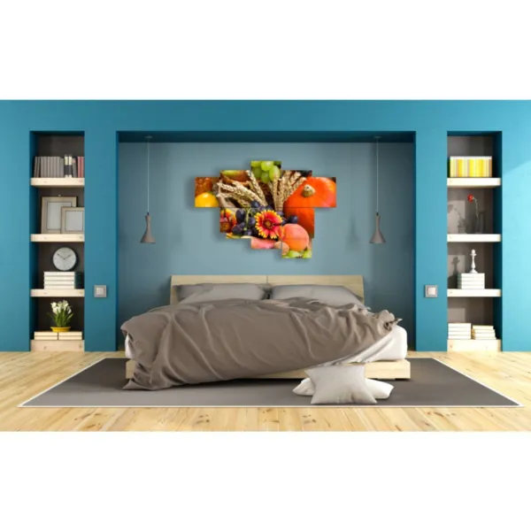 peinture panier de fruits