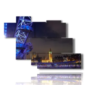 Photo of London at night