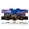quadro con foto hong kong skyline - version: 13 pannelli 233x107cm