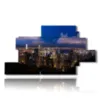 painting with photos hong kong skyline - version: 12 pannelli 220x119cm