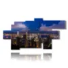 tableau avec photos horizon de hong kong - version: 9 pannelli 209x107cm