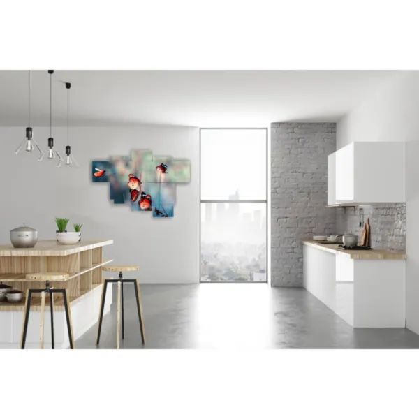 quadri con farfalle dipinti