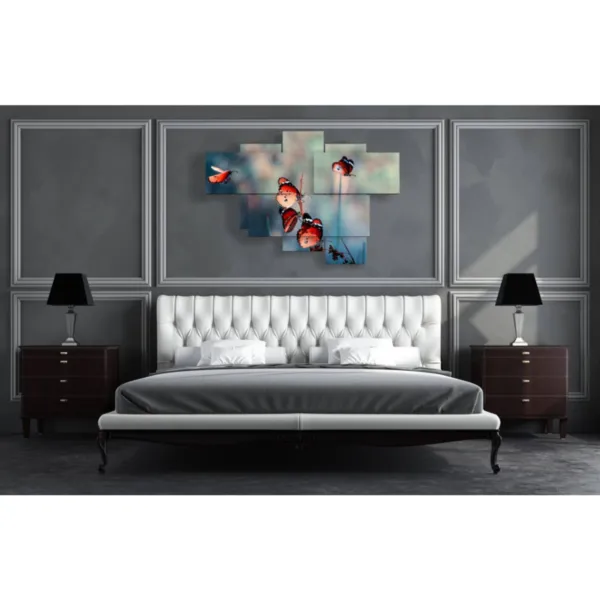 Butterfly painting on canvas