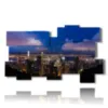 bild mit foto skyline von hongkong - version: 11 pannelli 193x115cm