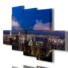 Hong Kong skyline paintings