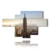 quadro di new york vista superiore - version: 7 pannelli 171x104cm