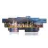 photos of hong kong palaces from the sea in a wonderful painting - version: 16 pannelli 293x107cm