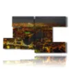 light painting with photos london in the evening - version: 8 pannelli 173x100cm