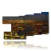 light painting with photos london in the evening - version: 9 pannelli 184x108cm