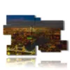 light painting with photos london in the evening - version: 12 pannelli 190x119cm