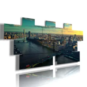 photo of London sunset