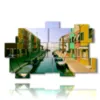 famosos cuadros de venecia en burano - version: 11 pannelli 182x115cm