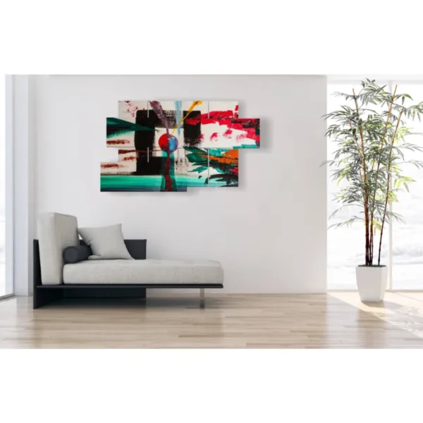 Colored canvas prints