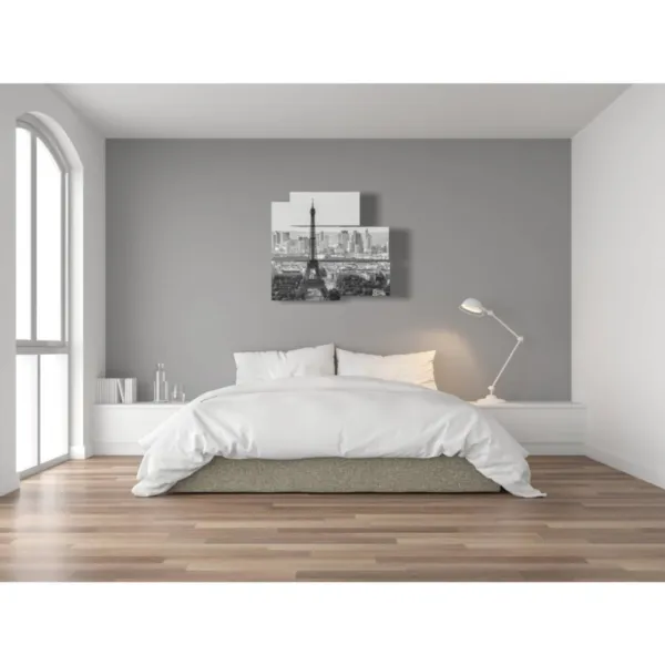 Black and white drawings of Paris