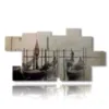 tableaux de venise gondoles et brouillard - version: 10 pannelli 200x106cm