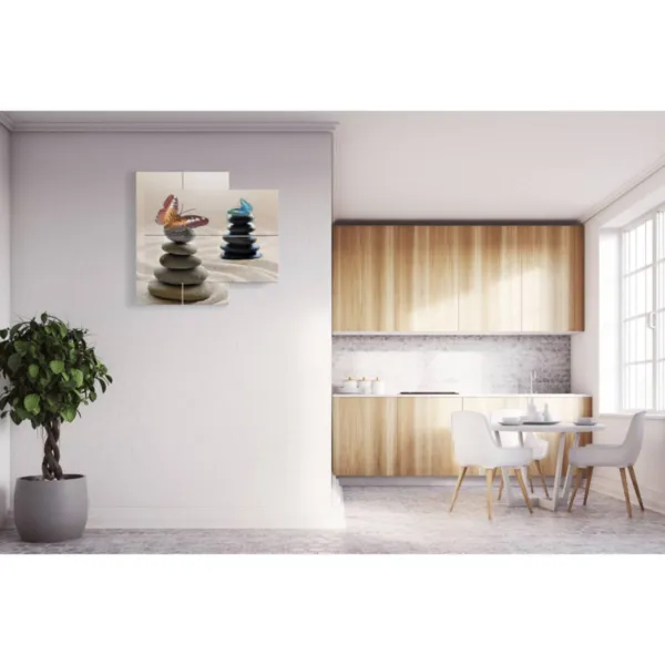 art mural de papillons