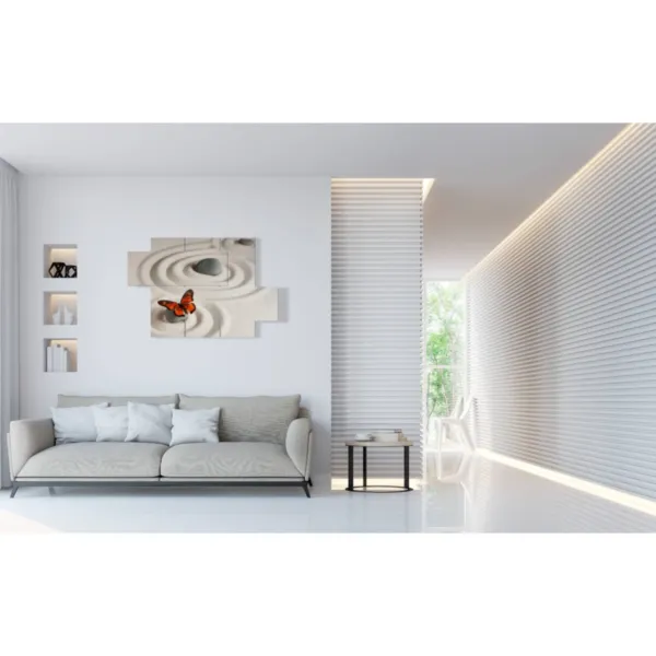 Eco-friendly paintings with butterflies