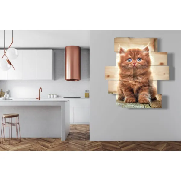 Paintings of cats with blue eyes