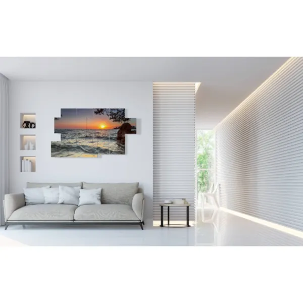 Paintings of sunsets on canvas