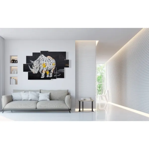 modern abstract animal paintings