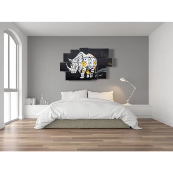 Abstract animal paintings notebook