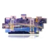 painting over the city of tokyo - version: 15 pannelli 250x112cm
