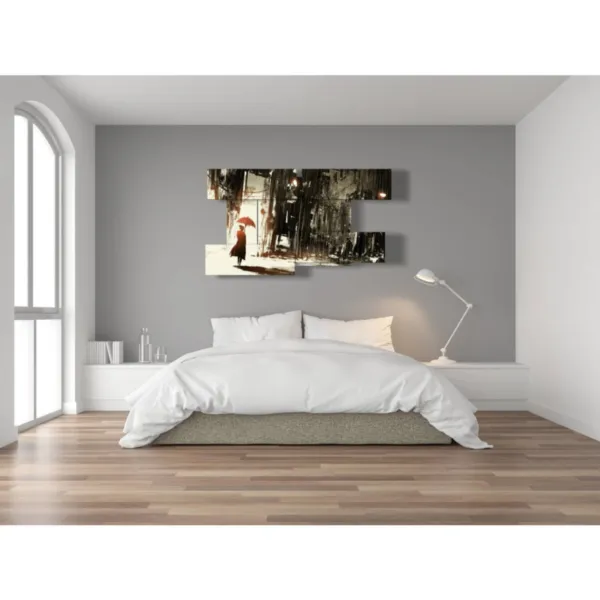 des tableaux abstraits de la ville