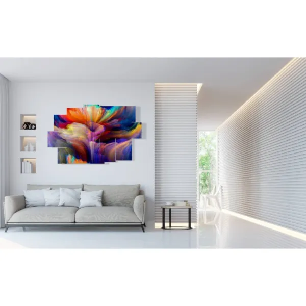 Abstrakte gemalte Bilder