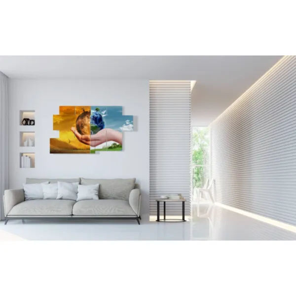abstract mural paintings