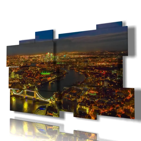 Impression de Londres nocturne