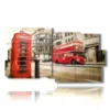 vintage london paintings - version: 10 pannelli 183x100cm