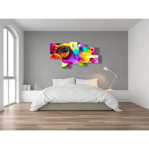 arredamento fiori astratti