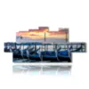 famous painting venice and its gondolas at sunset - version: 12 pannelli 240x106cm