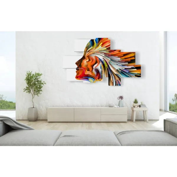 quadri astratti su carta