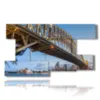 foto sydney tower quadro del harbour bridge - version: 9 pannelli 177x101cm