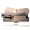 quadri laguna di venezia al tramonto - version: 11 pannelli 198x112cm