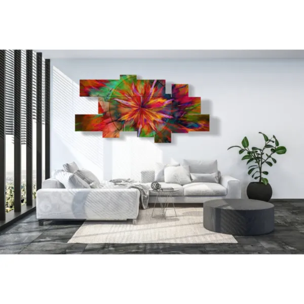 hand-painted flower paintings