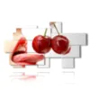 modern paintings of women and cherries - version: 10 pannelli 200x113cm