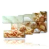 tableau avec peinture marine en coquillages - version: 9 pannelli 184x108cm