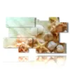 tableau avec peinture marine en coquillages - version: 10 pannelli 186x105cm