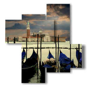 Bilder mit Venedig nach einem Sturm