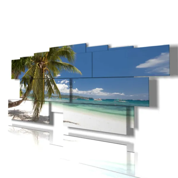 impression de palmiers