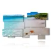 quadri mare isola caraibica con stelle marine - version: 11 pannelli 193x115cm